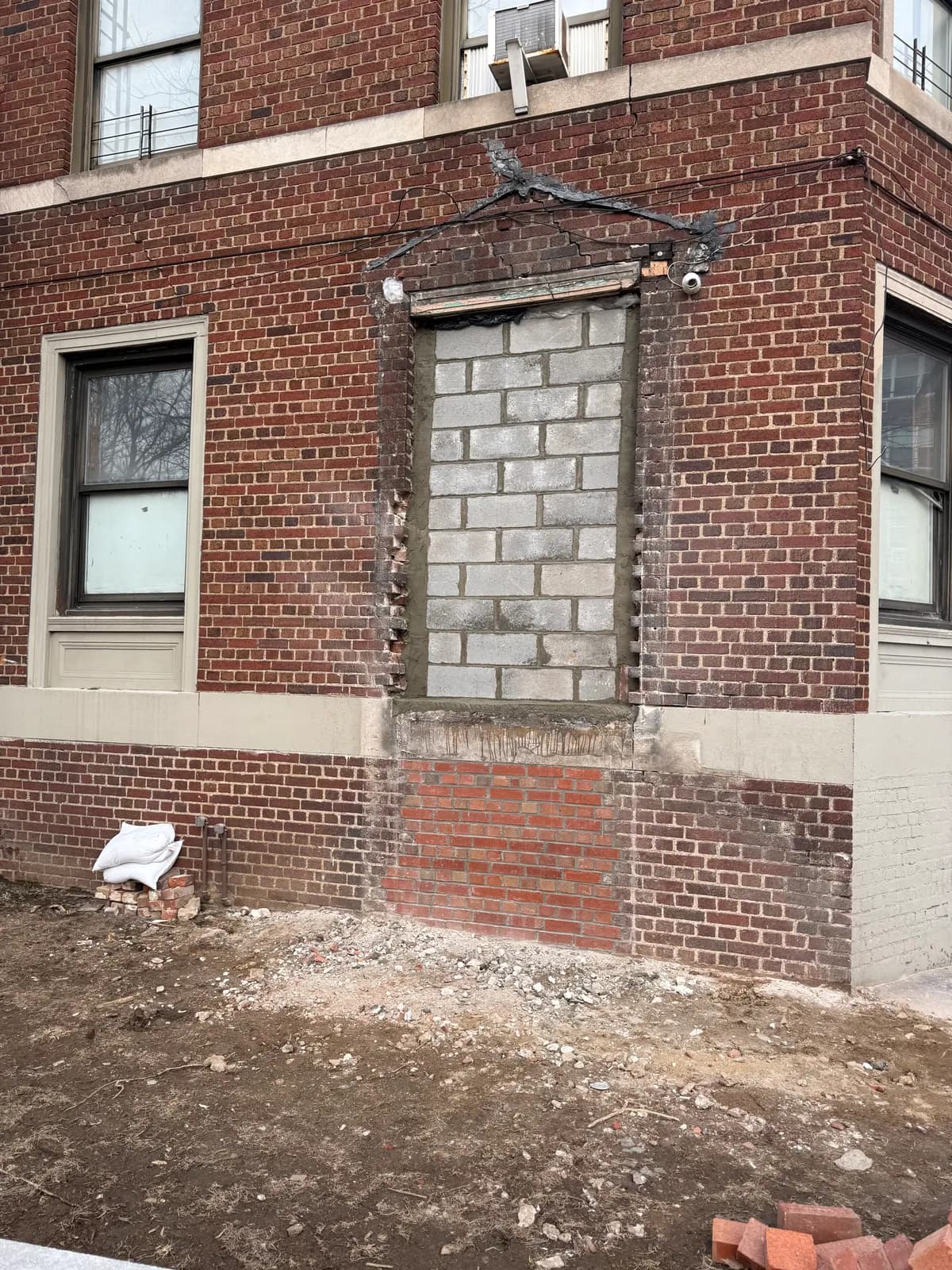 Brick Facade Restoration